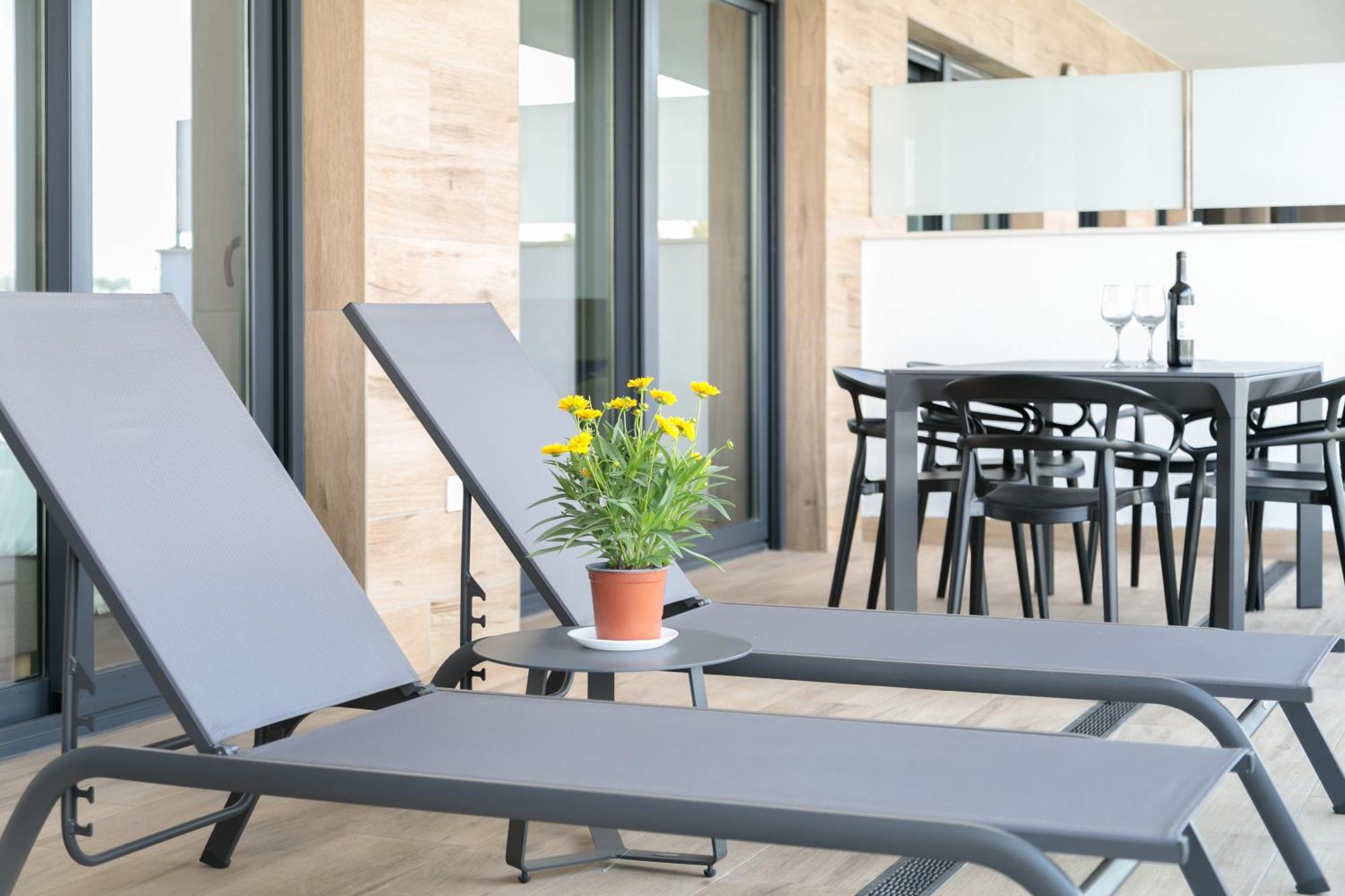 Arenales Terrace Refugee New Apartment With Pool And Gym Arenales del Sol Extérieur photo